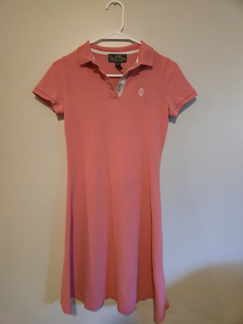 Lauren Ralph Lauren Pink Polo Dress